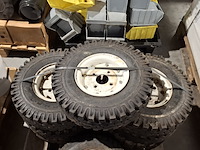 Ca. 10x wielen op stalen velg - afbeelding 7 van  14