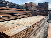 Ca. 110x douglas wisselsponning, 18x190mm, lengte 400cm - afbeelding 1 van  3