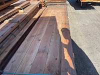 Ca. 110x douglas wisselsponning/halfhoutsrabat, 18x190mm, lengte 500cm - afbeelding 1 van  3