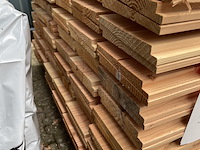 Ca. 110x douglas zweeds rabat, 26x190mm, lengte 400cm - afbeelding 3 van  3