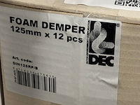 Ca. 110x foamdemper, din125rp/b - afbeelding 4 van  5