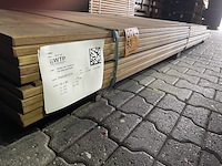 Ca. 110x guyana ipé planken geschaafd, 19x90mm, lengte 13/215cm, 28/245cm, 21/275cm, 17/305cm, 31/335cm - afbeelding 2 van  3