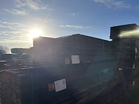 Ca. 110x guyana teak beschoeiingsplanken, 20x150mm, lengte 42/200cm, 47/250cm, 21/300cm - afbeelding 4 van  4