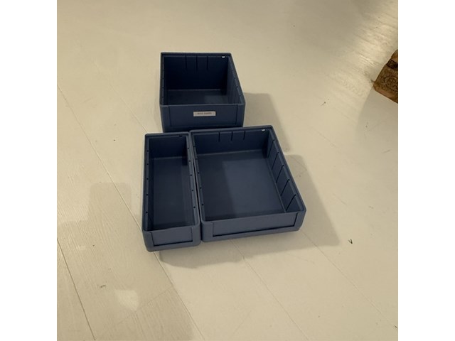 Ca. 110x magazijnbak, blauw - afbeelding 2 van  3