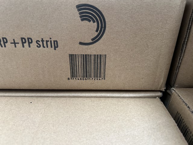 Ca. 110x rol à 10 stuks mdpe zak 70/15x200 cm t50 trp + pp strip - afbeelding 5 van  5