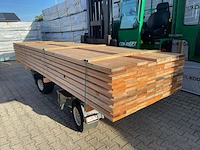 Ca. 111x douglas planken geschaafd, 24x138mm, lengte 400cm - afbeelding 3 van  3