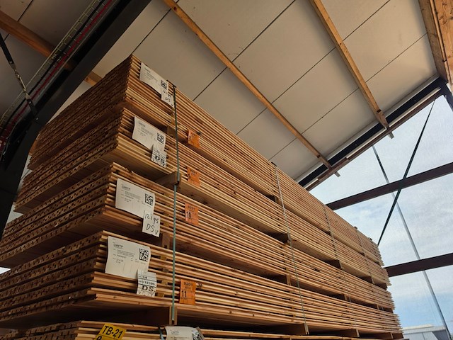 Ca. 112x douglas design- triple- deens profiel, 18x142mm, lengte 500cm - afbeelding 4 van  4