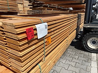 Ca. 112x douglas wisselsponning/halfhoutsrabat, 18x190mm, lengte 500cm - afbeelding 2 van  3