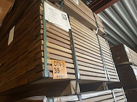 Ca. 112x guyana ipé planken geschaafd, 25x140mm, lengte 100cm - afbeelding 4 van  4