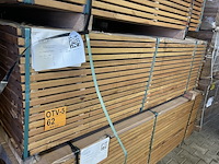 Ca. 112x guyana ipé planken geschaafd, 25x140mm, lengte 185cm - afbeelding 4 van  4