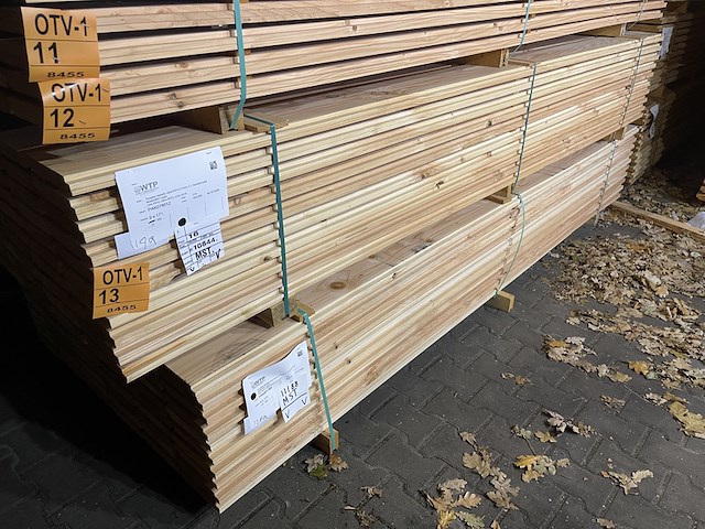 Ca. 114x douglas zweeds rabat, 21x190mm, lengte 300cm - afbeelding 4 van  4