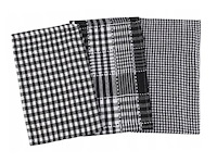 Ca. 1152x professionele horeca theedoek zwart - afbeelding 2 van  2