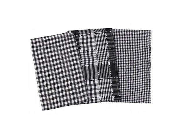 Ca. 1152x professionele horeca theedoek zwart - afbeelding 2 van  2