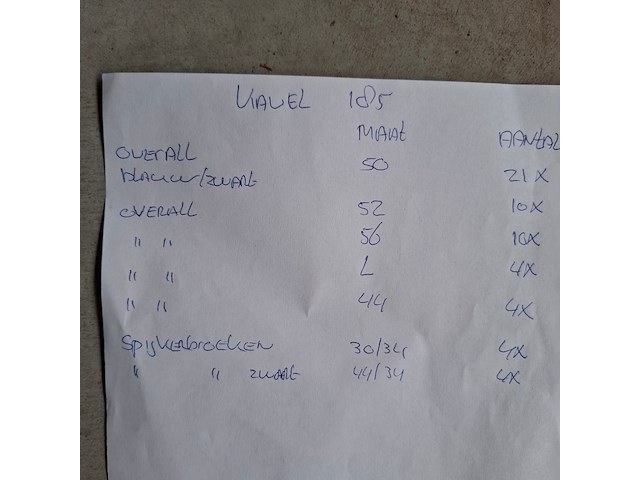 Ca. 115x diverse werkkleding - afbeelding 7 van  18