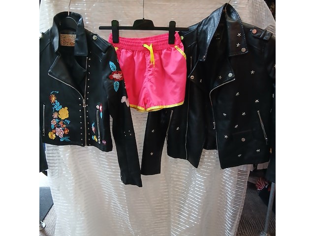 Ca. 115x punk rock neon 80 jaren kleding - afbeelding 3 van  5