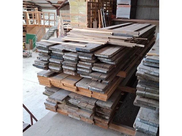 Ca. 115x steigerplank | lengte ca. 500 cm - afbeelding 1 van  4