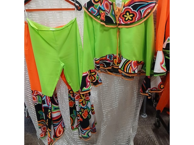 Ca. 116x feestkleding neon - afbeelding 3 van  9