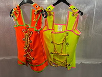 Ca. 116x meisjes neon 80 er jaren - afbeelding 3 van  4