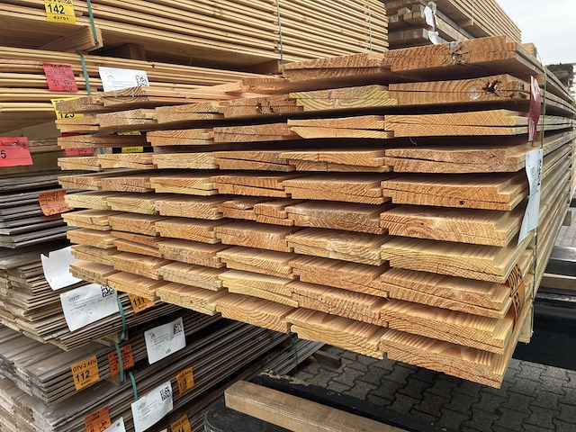 Ca. 118x douglas zweeds rabat, 21x190mm, lengte 300cm - afbeelding 3 van  3