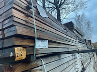 Ca. 119x douglas planken fijnbezaagd, 32x150mm, lengte 300cm - afbeelding 2 van  3