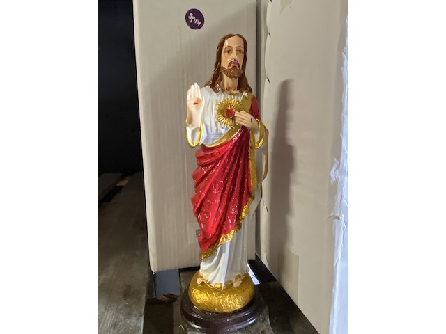Ca. 11x beeld van jezus christus heilig hart - afbeelding 2 van  3