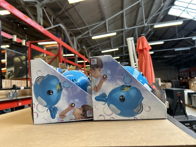 Ca. 11x bellenblaas dolfijn, happy people - afbeelding 4 van  4