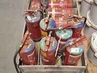 Ca. 11x brandblusser (niet gekeurd), tsa, poeder | 9 kg - afbeelding 2 van  5