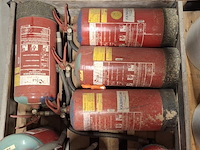 Ca. 11x brandblusser (niet gekeurd), tsa, poeder | 9 kg - afbeelding 3 van  5