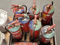 Ca. 11x brandblusser (niet gekeurd), tsa, poeder | 9 kg - afbeelding 4 van  5