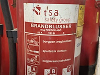 Ca. 11x brandblusser (niet gekeurd), tsa, poeder | 9 kg - afbeelding 5 van  5