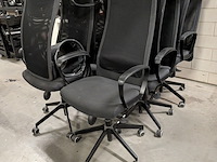 Ca. 11x bureaustoel, ikea, zwart - afbeelding 4 van  6