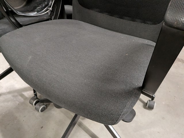 Ca. 11x bureaustoel, ikea, zwart - afbeelding 5 van  6