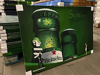 Ca. 11x canvas schilderij heineken 90x60 - afbeelding 2 van  4