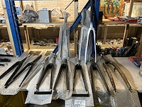Ca. 11x carbon/aluminium voorvork - afbeelding 1 van  7