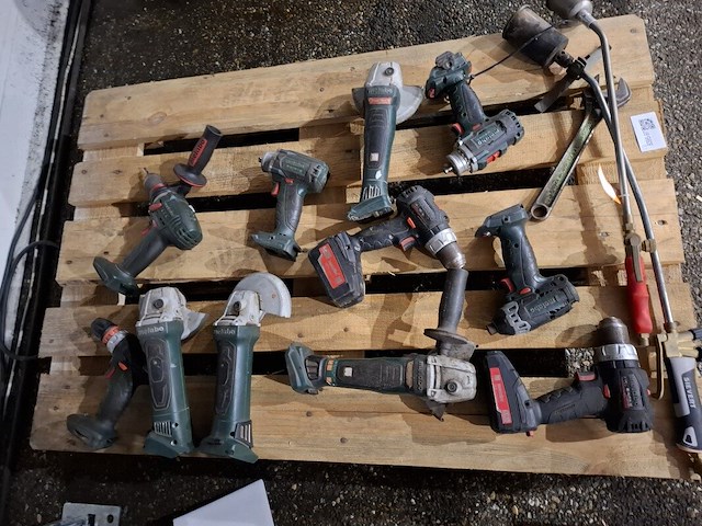 Ca. 11x divers accu gereedschap metabo - afbeelding 1 van  6