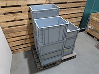 Ca. 11x diverse kunststof stabelbak - afbeelding 4 van  6