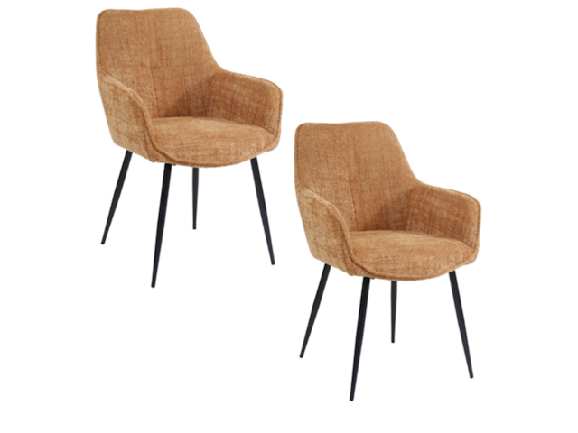 Ca. 11x diverse stoelen en barkrukken, dutchbone en whitelabel living - afbeelding 6 van  6