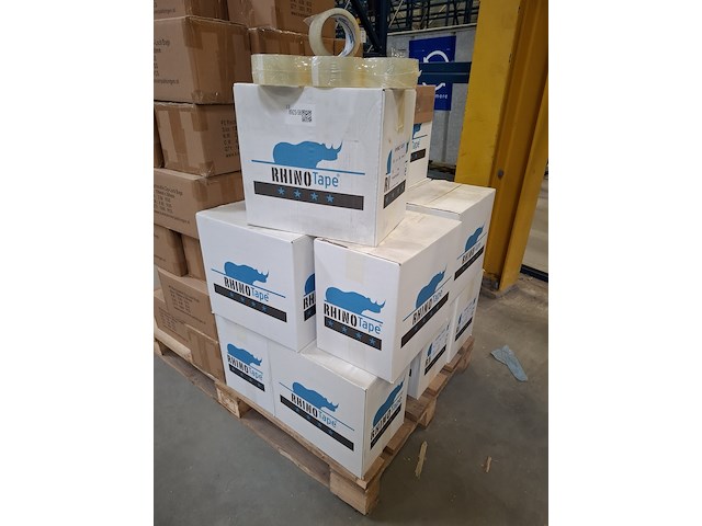 Ca 11x doos transparante verpakkingstape - afbeelding 1 van  3