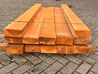 Ca. 11x douglas balken fijnbezaagd, 80x180mm, lengte 205cm - afbeelding 3 van  3
