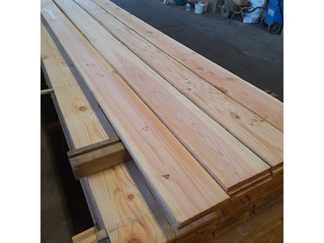 Ca. 11x douglas plank, 2 x 19,5 x 400 cm - afbeelding 4 van  4