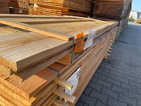 Ca. 11x douglas planken fijnbezaagd, 22x200mm, lengte 400cm - afbeelding 2 van  3