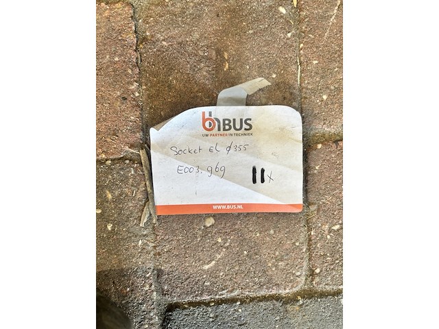 Ca. 11x elektrolasbocht, agru, electrofusion elbow 90°, zwart - afbeelding 2 van  6