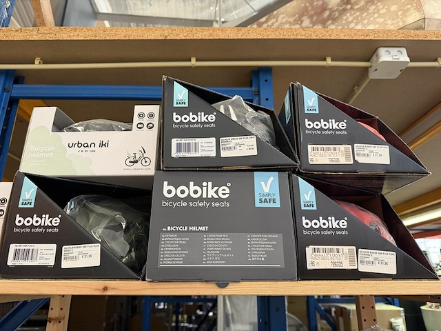Ca. 11x fietshelm, bobike, urban iki - afbeelding 4 van  6