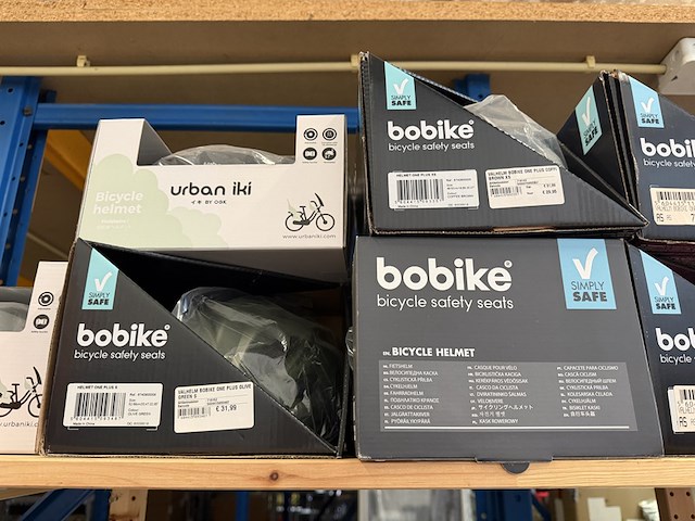 Ca. 11x fietshelm, bobike, urban iki - afbeelding 6 van  6