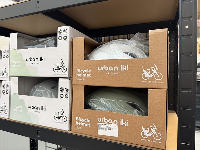 Ca. 11x fietshelm urban iki, bobike - afbeelding 9 van  14