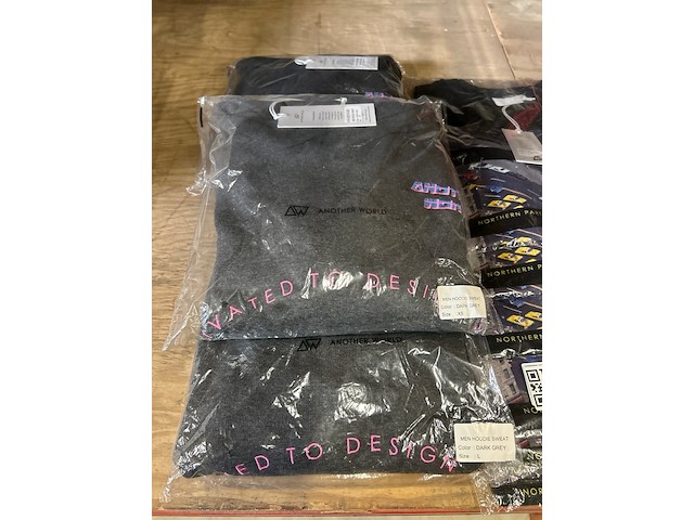 Ca. 11x heren hoodie en t-shirt, another world - afbeelding 3 van  7