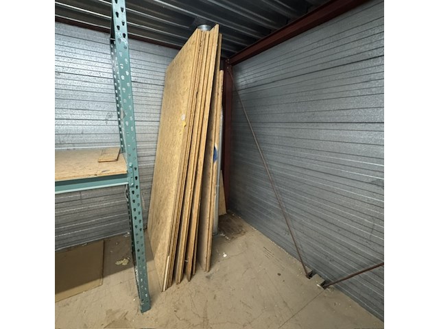 Ca. 11x houten plaat - afbeelding 1 van  2