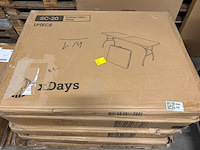 Ca. 11x inklapbare tafel, vouwtafel 180x70x73 cm, xdays - afbeelding 2 van  5