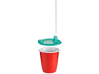 Ca. 11x kinderdrinkbeker trudeau, 0581602 dierenmotief, rood, 250 ml - afbeelding 2 van  3