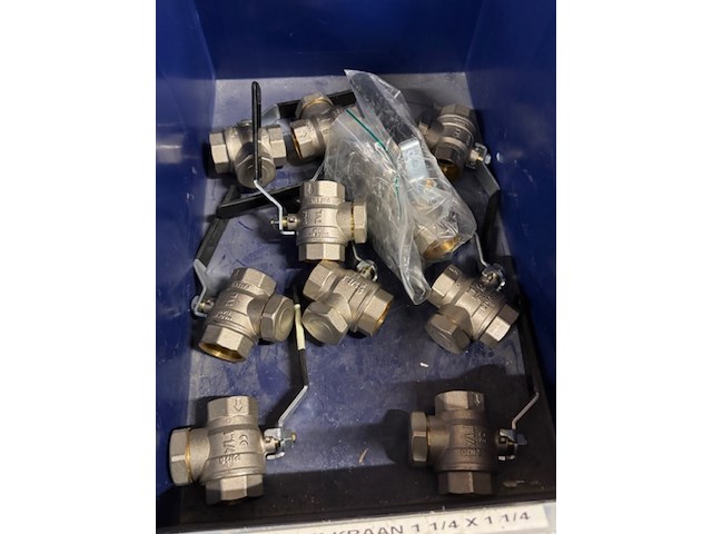 Ca. 11x kogelafsluiter, protherm, 2147483647, met filter - afbeelding 2 van  3